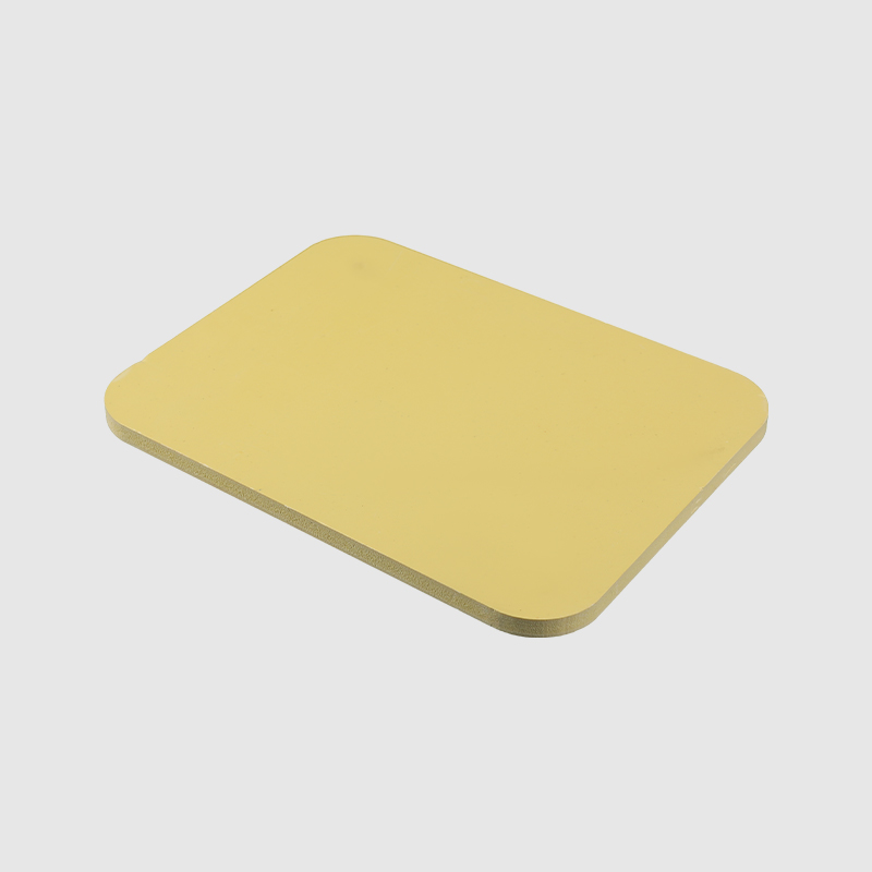 Sinais de publicidade lençóis de placa de espuma de PVC amarelo